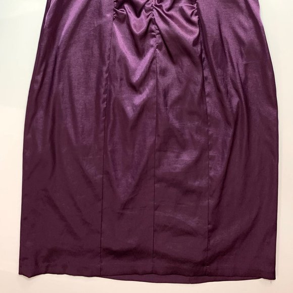 Le Chateau Purple Cocktail Dress - Picture 9 of 11